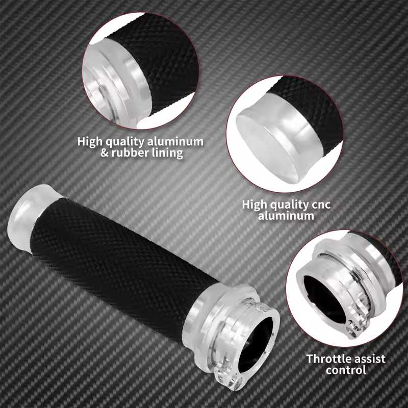 Motorcycle 1"25mm Hand Grips Handle Bar For Harley Touring Road Street Glide Sportster 883 1200 72 XL Dyna VRSC Softail Custom - Image 2