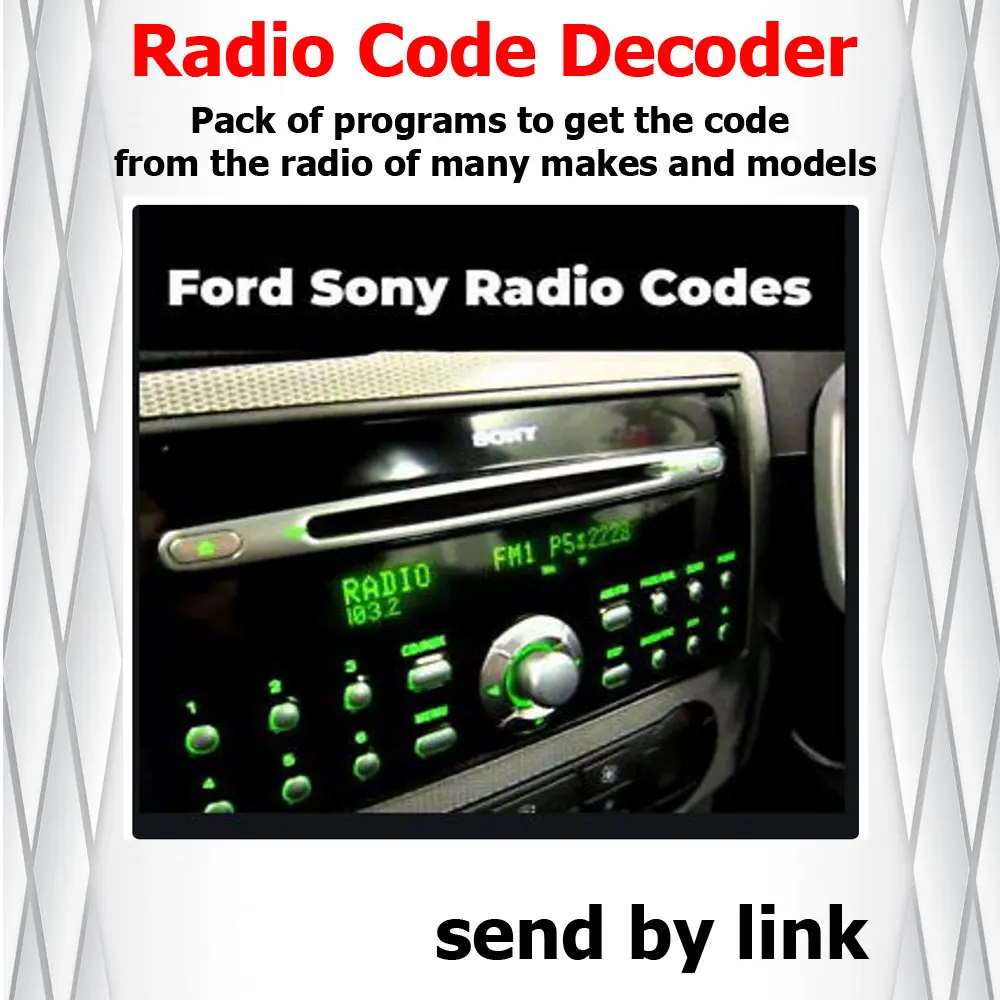 Radio Code Decoder for cars get the code from the radio of many makes and models read the eeprom decode car radio