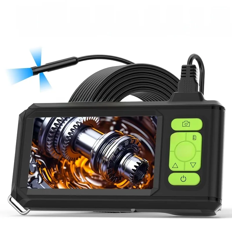4.3 ''IPS Scherm Industriële Endoscoop Autofocus Camera HD1080P Enkele Dual Triple Lens Record Video Auto Inspectie Borescope LED - afbeelding 2