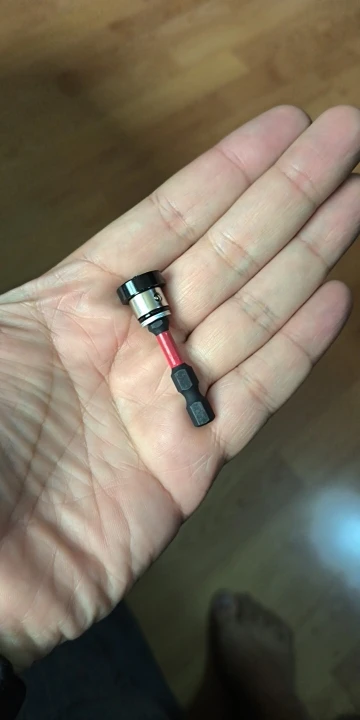 20/1x Magnet Collar Hex Shank Positioning Screwdriver Bits Plasterboard Gypsum Board Drywall Screw Locating Batch Drilling Tools photo review