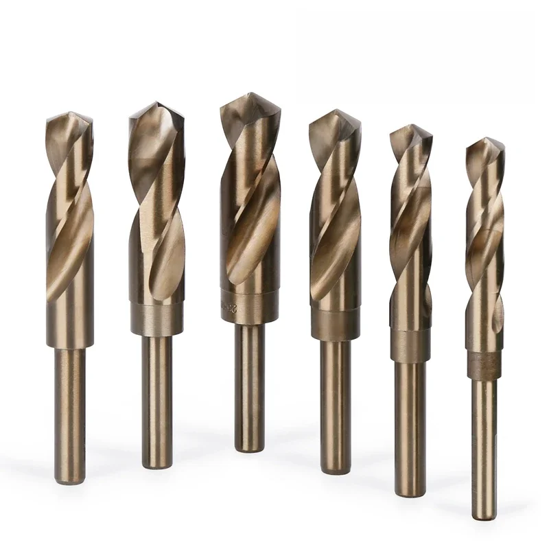 Versery 13-35mm 12.7mm okrągły chwyt zmniejszony 1/2 ''wiertła kręte HSS M2 piła walcowa drewno żelazo stal nierdzewna aluminium — 2