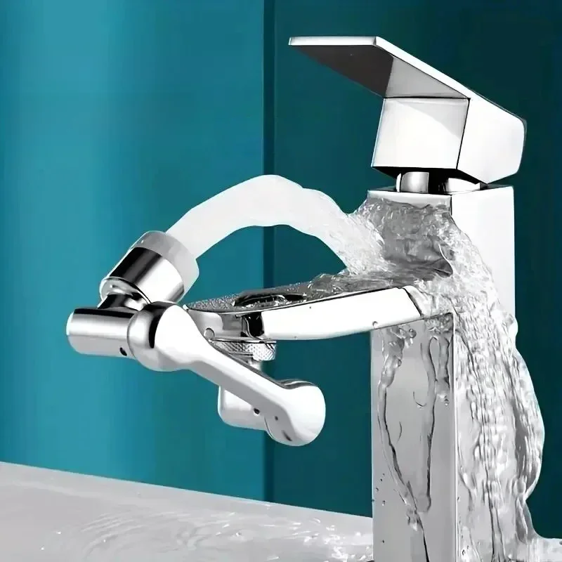 Przedłużacz do kranu Ramię robota 1080 ° Obrotowa uniwersalna głowica kranowa Obrotowy kran do zlewu kuchennego — 2