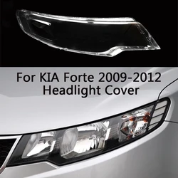 For Kia Forte 2009 2010 2011 2012 Car Replacement Front Headlight Cover Transparent Lampshade Shell Glass Lens Lamp Light Case