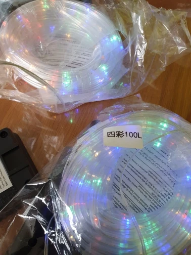 Guirlande solaire LED tube