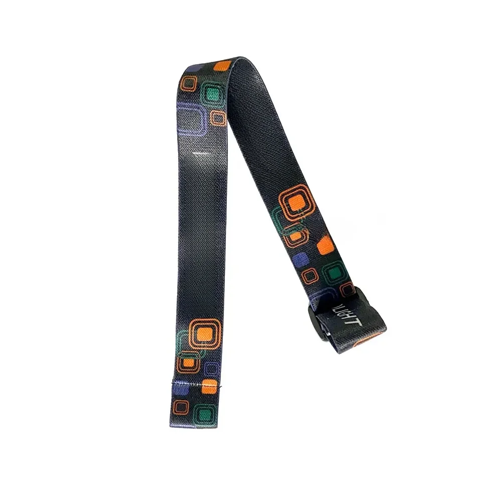 Sangle de tête élastique noire, 1 pièce, bandeau réglable pour lampe de poche, phare d'extérieur