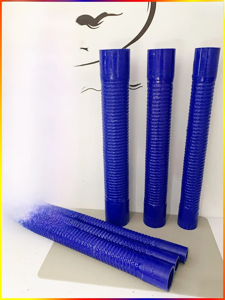 Tuyau flexible bleu de silicone de la longueur 500mm et 2 pinces ID30-1000mm la température à haute pression R de tuyau d'admission d'air