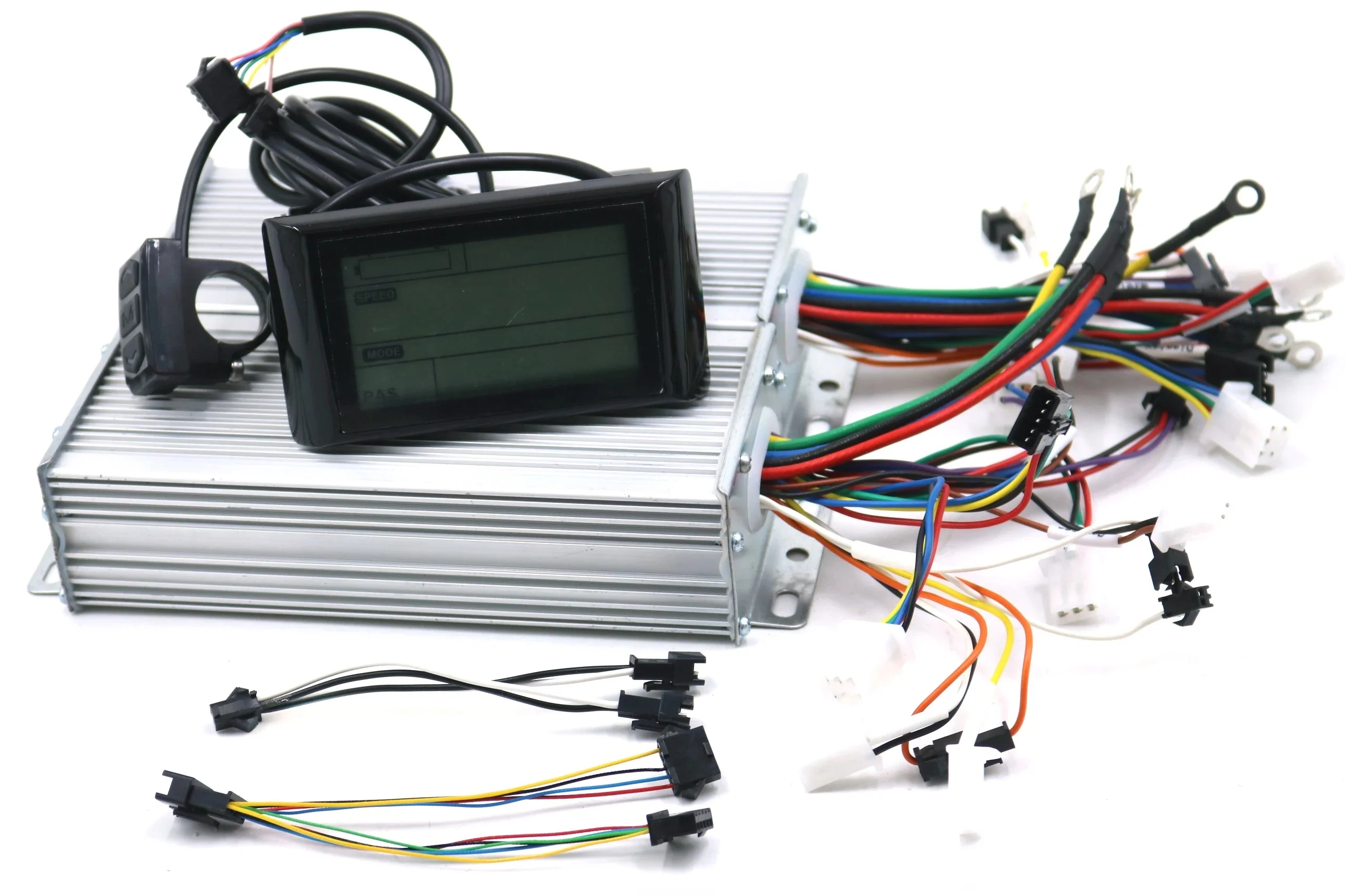 AliExpress EVFITTING Dual drive 48/60/72V 1500W BLDC Electric scooter controller E-bike 2 pcs brushless speed driver and 1Pcs GT981 Display one set