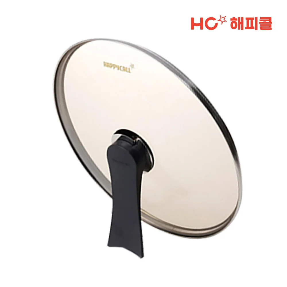 HC Happy Call anti-overflow frying pan cover with reinforced glass lid 28cm