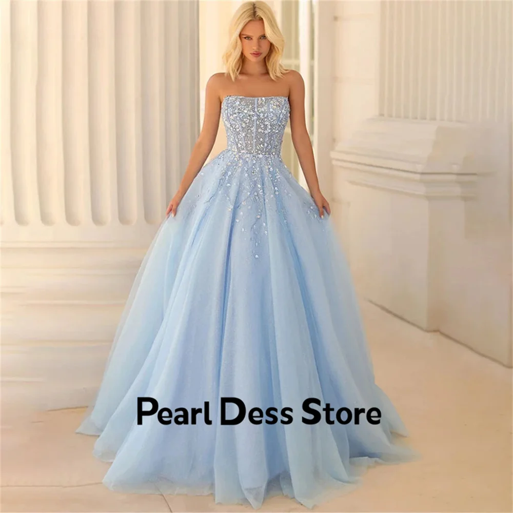 

Women's Customized Occasion Dress Party Wedding Evening Elegant Dress Sexy Dress Robe Formal Long Luxury Suitable for Ball