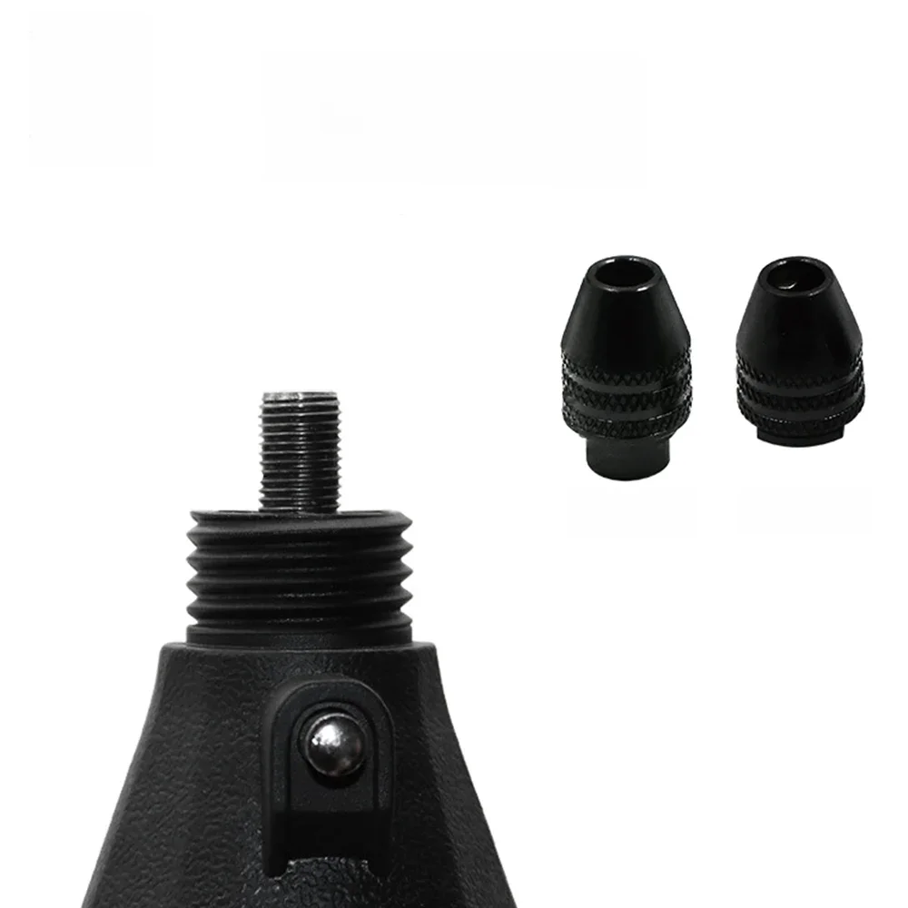 Mini uchwyt wiertarski bez klucza 7/8 0.75mm samodokręcające wiertła elektryczne narzędzia tuleja zaciskowego 1/4 "uchwyt sześciokątny konwerter szybkiej wymiany — zdjęcie 2