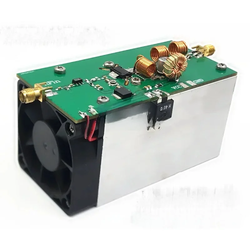 88 MHz - 108 MHz 25 W 100 MHz RF FM moduł wzmacniacza mocy Moduł transmisji radiowej z fajnym wentylatorem — zdjęcie 2