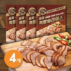 맛있는녀석들 꿀꿀 족발 슬라이스 410g x 4