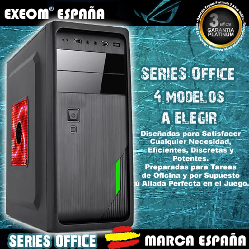 Ordenador Sobremesa Gaming Pc Intel Core i7 16GB SSD 1TB Wifi