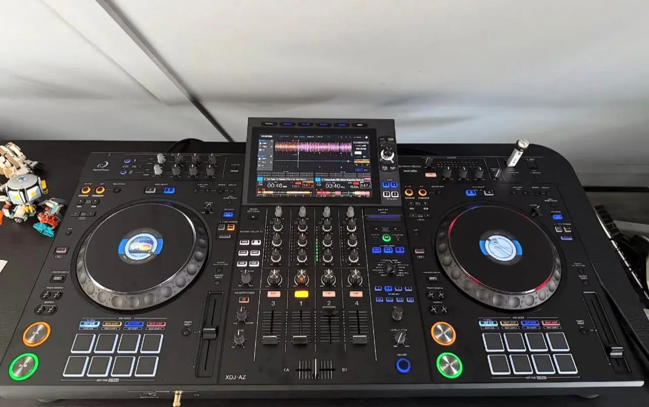 

Brand New Alpha Theta XDJ-AZ 4-Channel Professional All-In-One DJ Controller Free Shipping