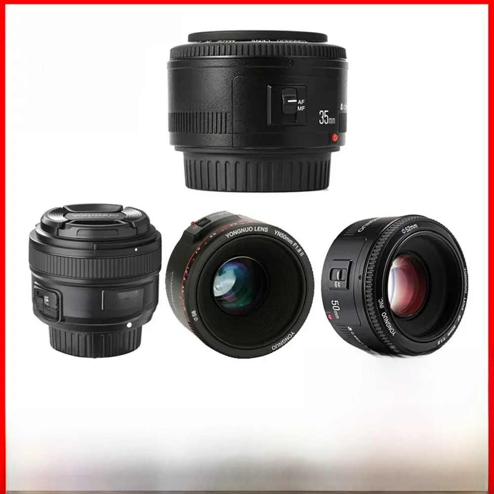 Obiektyw YONGNUO YN50mm F1.8 YN35mm F2.0 z autofokusem do lustrzanek cyfrowych Canon Nikon D7100 D3200 D3300 D3100 D5100 D90 600D 650D — zdjęcie produktu 7