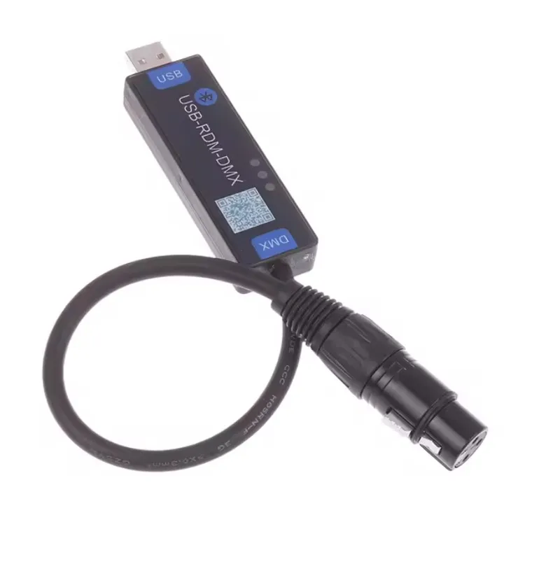 

Pknight USB DMX/RDM Controller , Bluetooth DMX Address Setting Mobile App Control , Stage Light Tool for Android Only