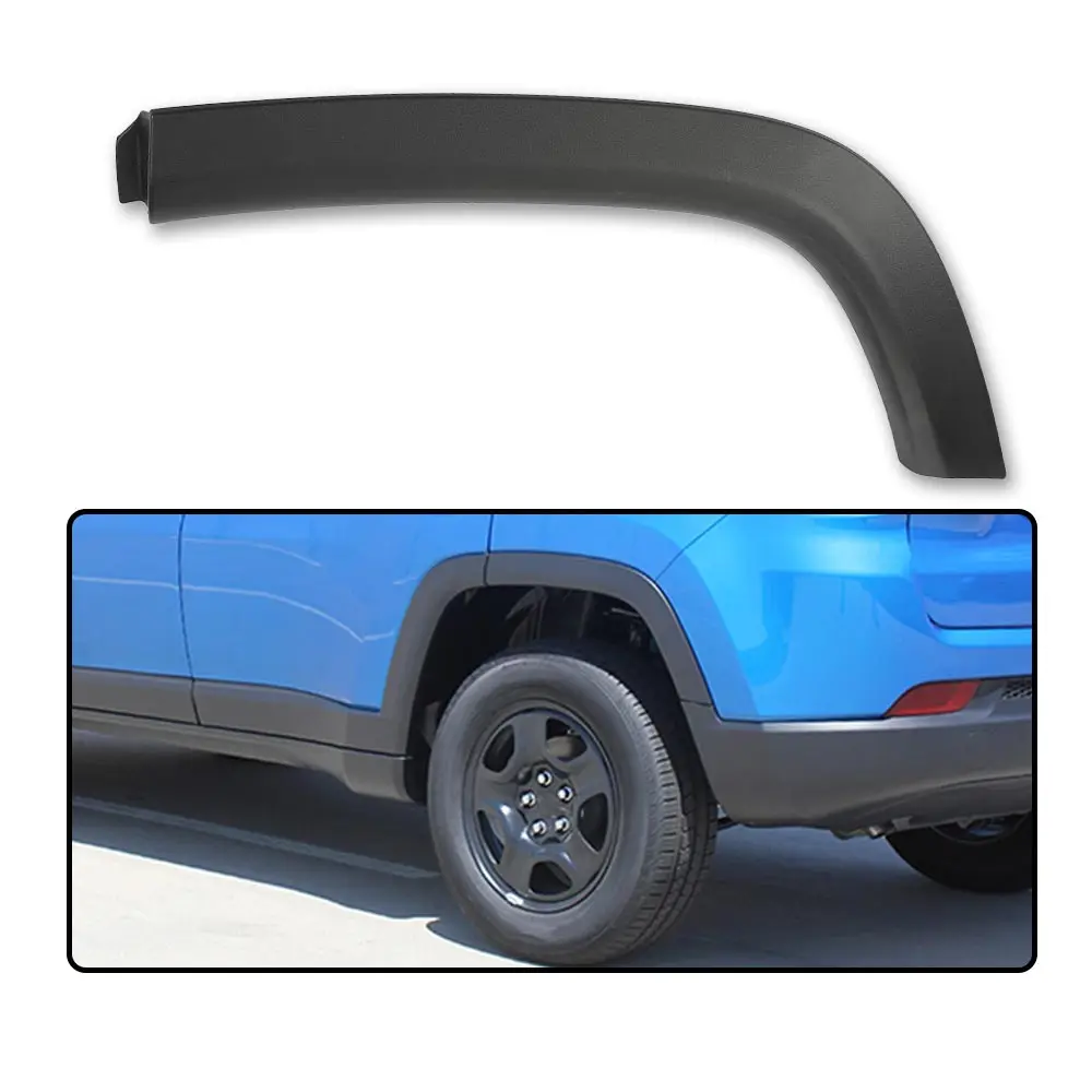 

Rear Left Wheel Protector Fender Flare Molding Fit for 2017-2022 Jeep Compass Jy-Ba-130A-L