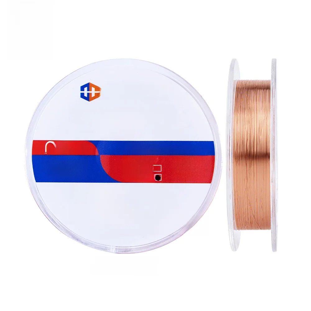 PHONEFIX Jump Wire 0.01mm 0.02mm 0.008mm Izolowany miedziany przewód łączący do naprawy chipów płyty głównej iPhone'a Przewód przewodzący Jump 120m — zdjęcie 2