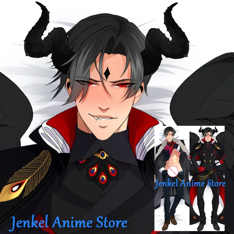 

Dakimakura ObeyMe! Lucifer Anime Pillowcase Life-Size Double Sided Print Body Pillow Cover