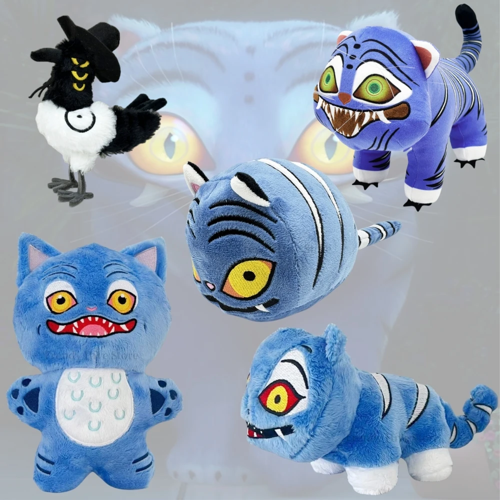 

Коллекция аниме-игр Kpop ‌ De MonHunters Derpy Sussie Трехглазовая птица Тигр Сорока Демон Источки Косплей Дисплей Животные