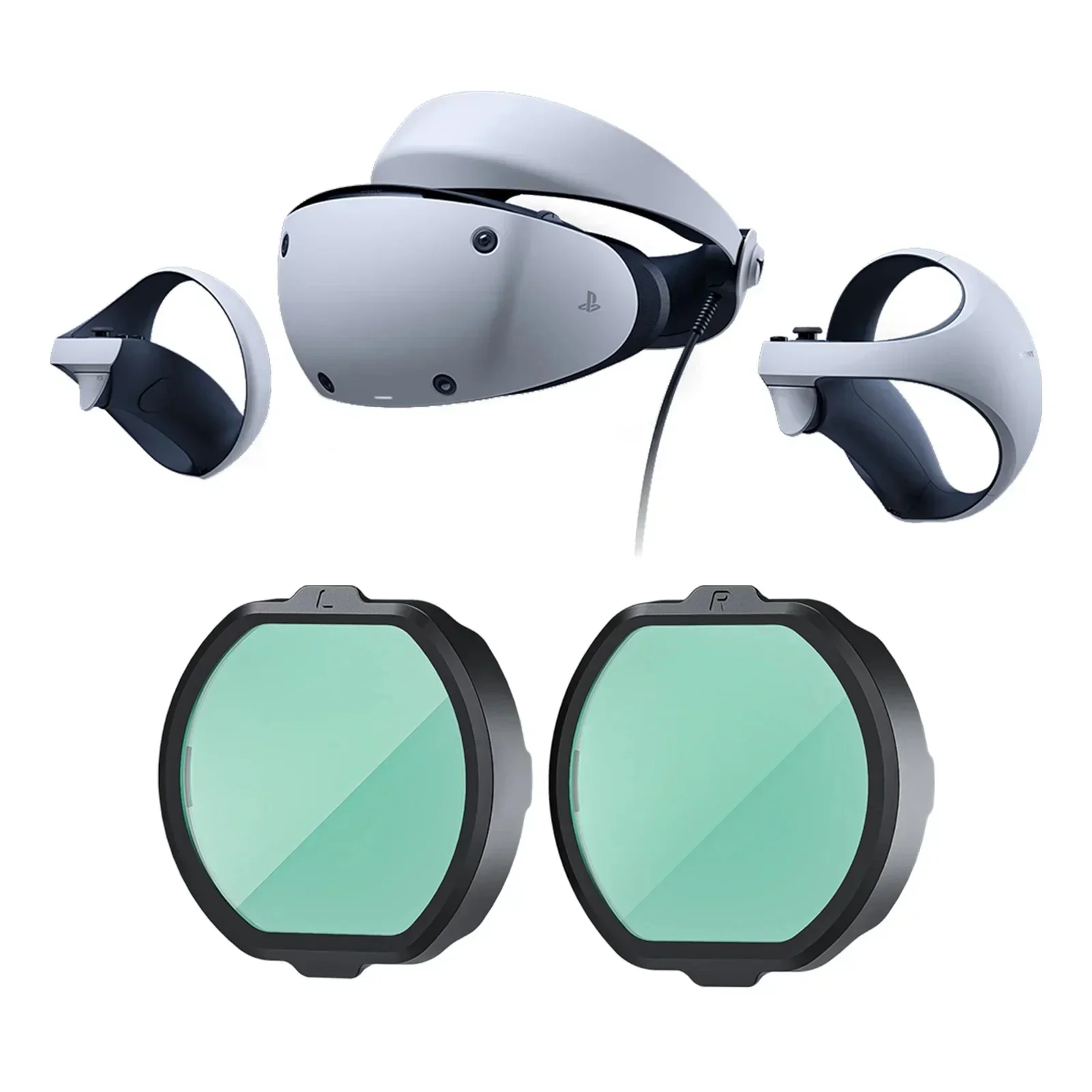 VR Rezept Linsen Für PS VR2 Objektiv Myopie Anti Blau Gläser Schnell Zerlegen Schutz Rahmen für Sony PSVR2 Zubehör