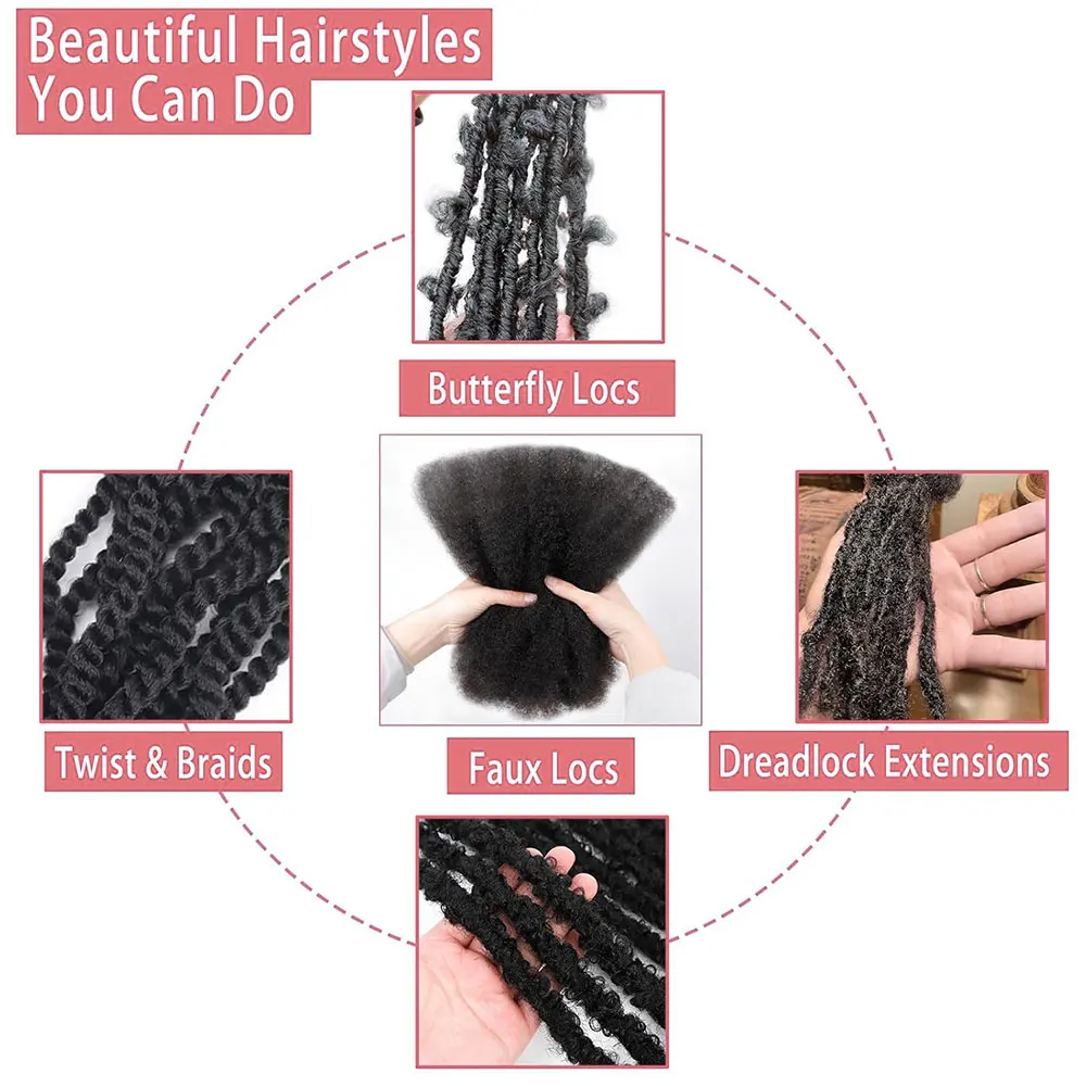 Afro Kinky Bulk Braiding Hair Extensions Remy Kinky Curly Wave Human Hair Bulk For Braiding 50g/pc Natural Color Braids Hair