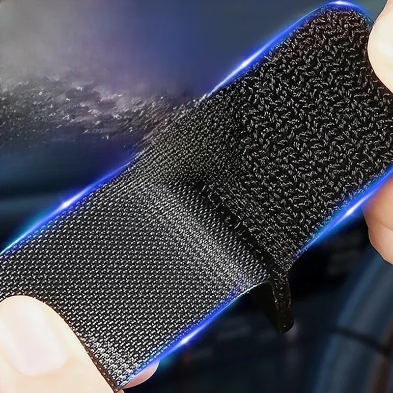 Tapis de voiture tampons auto adhésif VelcroS bande tableau de bord couture Double face autocollants fixes Fixation Patch tapis de sol bricolage Arts