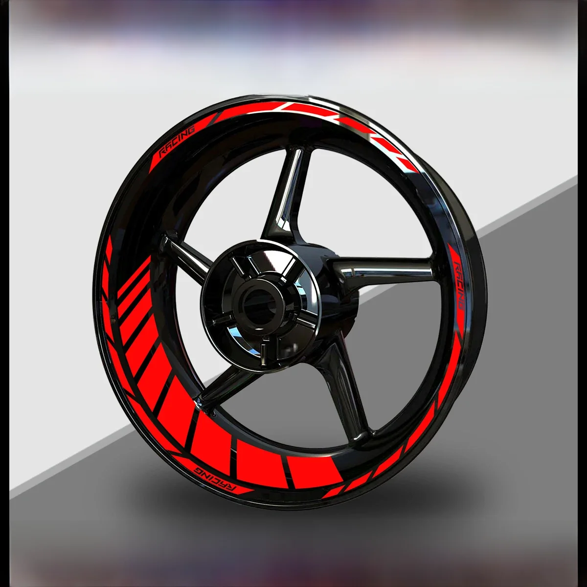 AnoleStix – autocollant réfléchissant pour roue de moto, autocollant de moyeu, bande à rayures de jante pour YAMAHA YZF-R1 YZF-R3 YZF-R6 YZF-R7