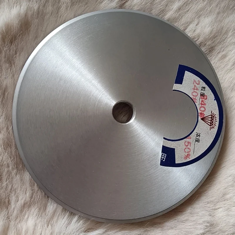 ダイヤモンド砥石,内穴,タングステン鋼合金工具,粗研削,半微細研磨ディスク,125*40*5*12.7