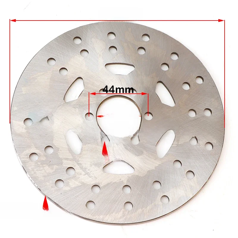 AliExpress NONE 6 Hole 160mm Rear Brake Disc Plate For 50cc 70cc 90cc 110cc ATV go kart Quad Dirt Bike electric scooter Motorcycle Accessories