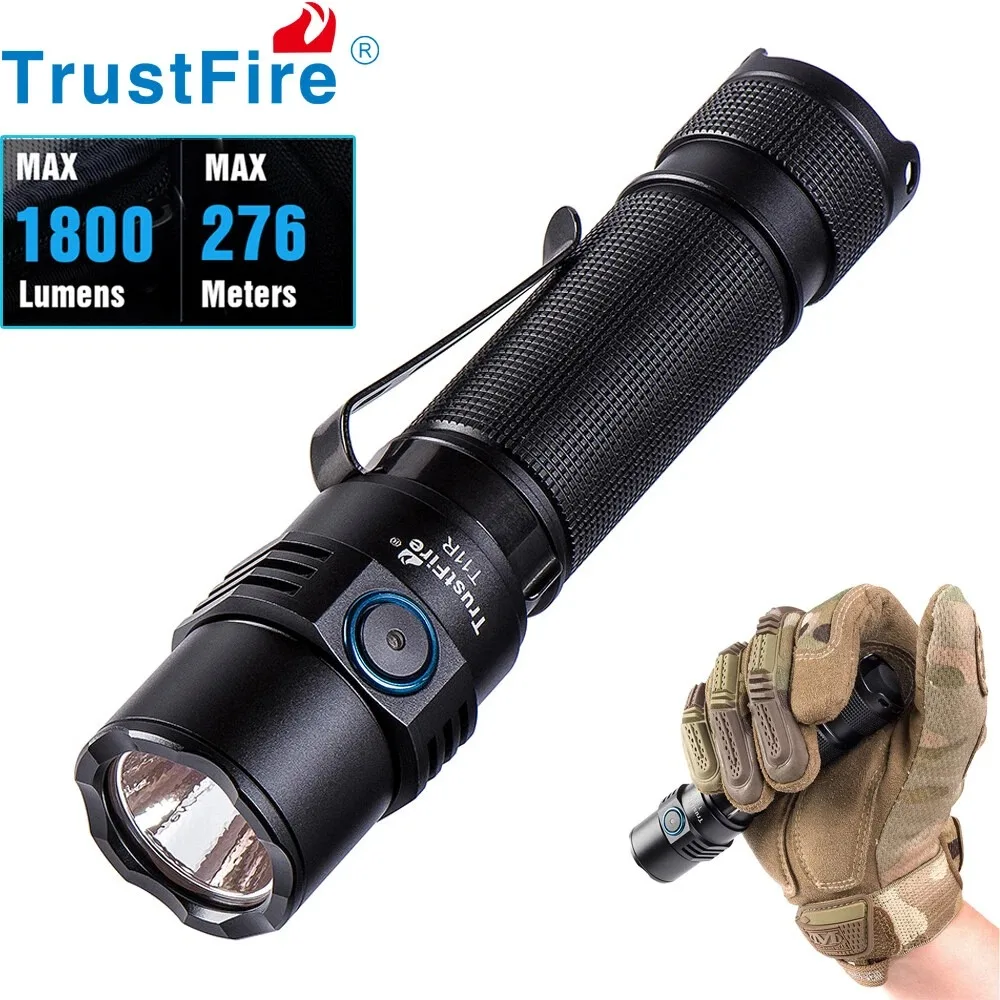 trustfire-1800lumen-led-tactical-flashlight-dual-switch-t11r-rechargeable-powerful-typec-usb-torch-18650-battery-high-power-lamp