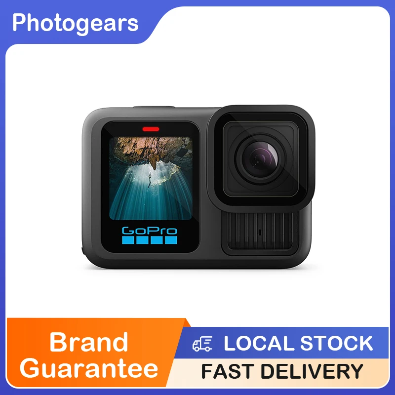 GoPro HERO13 Black - Waterproof Action Camera with 5.3K60 Video, 27MP Photo + Compatability with HB-Series Lenses