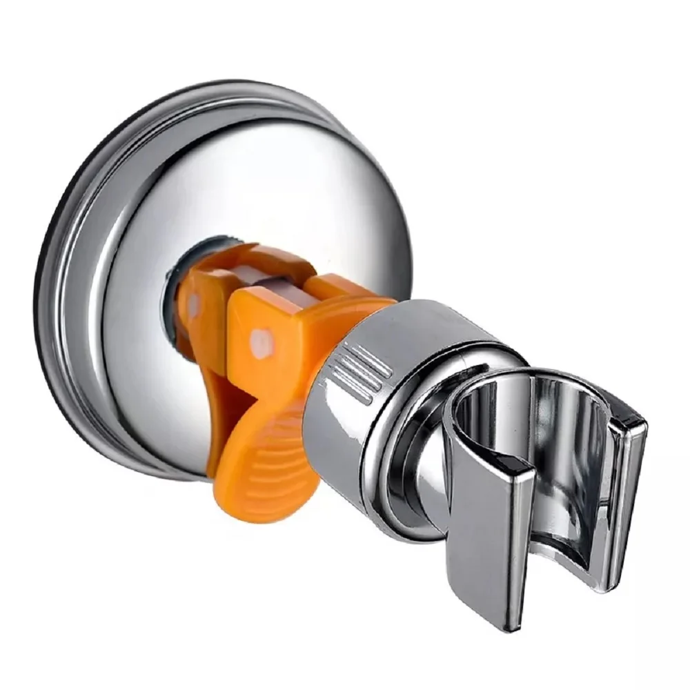 シャワーヘッドホルダー真空吸盤ハンドヘルドショールームブラケット調整可能360 ° 回転シャワーヘッドホルダー