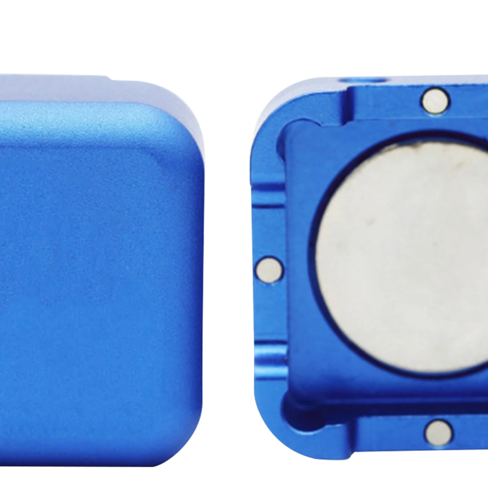 Durable Pool Chalk Holder Case Sturdy Aluminum Snooker Chalk Box with CarabinerBilliard Chalk Carry Case for No-Mess Storage