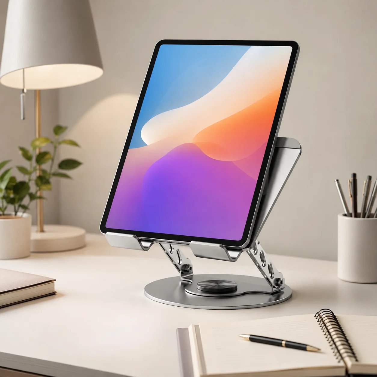 Desk Setup Riser - 360 Derece Dönen Dizüstü Bilgisayar Standı,