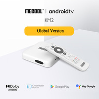 Mecool KM2 4K Android 10 TV Box USB3.0 100M/1000M  LAN WiFi HDR 10 smart TV media player 2GB 8GB Doby audio