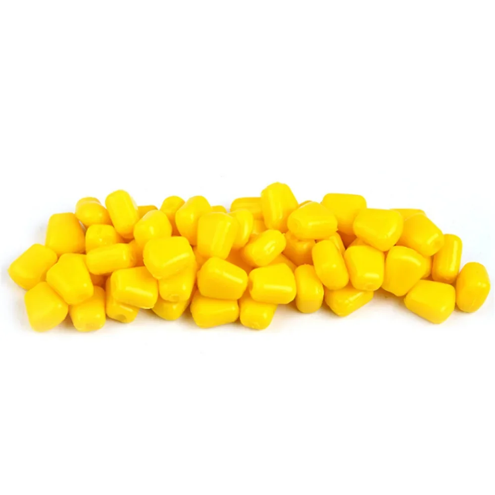 10 sztuk/partia 0.33g 1cm Super jakość miękkie przynęty kukurydzy karpia połowów z dobrym zapachem sztuczne pływające przynęty akcesoria wędkarskie — zdjęcie 2