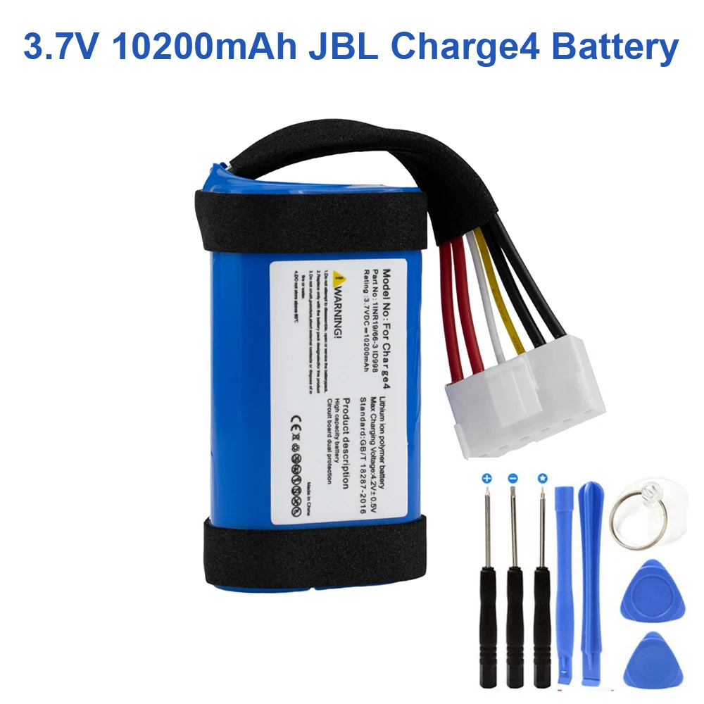 Original 10200mAh Replacement Battery For JBL Charge4 Charge 4 ID998 IY068 SUN-INTE-118 High quality Batteries With Tools