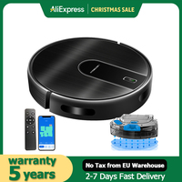 Robot Vacuum Cleaner LIECTROUX N7S-U,Smart Mapping,WiFi App,4000Pa,BLDC Motor,Ideal for Pet Hair,Carpet,Floor
