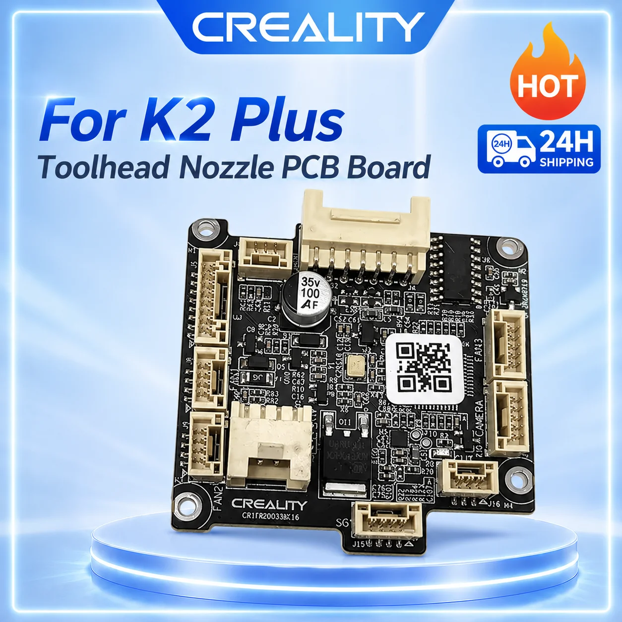 

Creality K2 Plus Toolhead Nozzle PCB Board Original Replacement Tool Head PCB for K2 PLUS New 3d Printer Parts