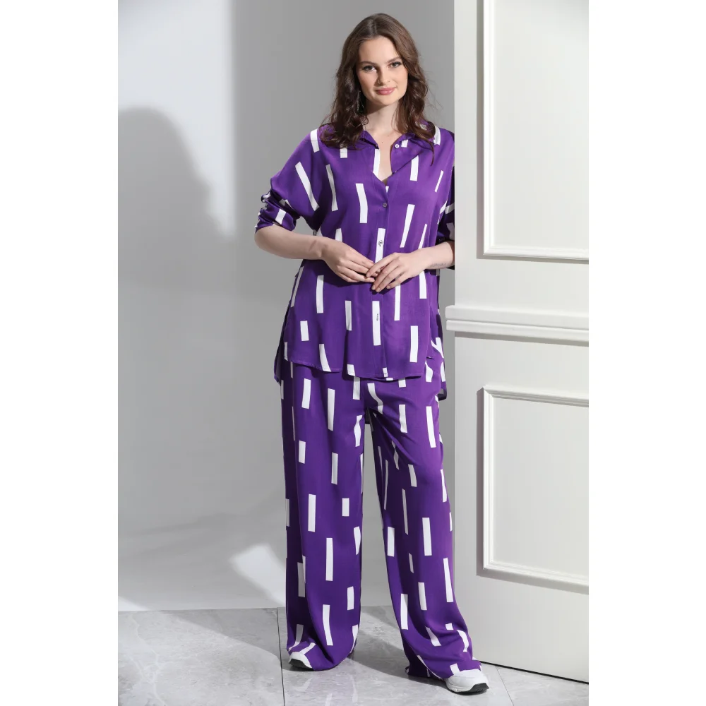 Daffic Suite for Women 2022 Comfortable fabric for Summer Wide Pants with Pockets