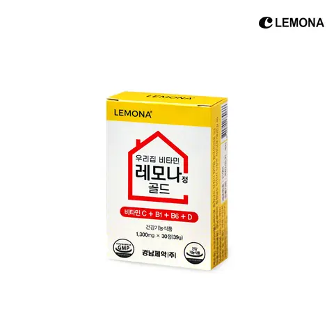 경남제약 우리집 비타민 레모나정 골드 30정