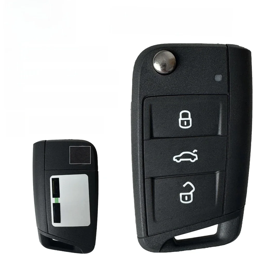 Originele Voor Volkswagen VW Golf 7 Voor Skoda Octavia A7 Half Keyless 434 MHz MQB48 Afstandsbediening Autosleutelzakje 5G 0959753 BA 5G 0959752 BA - afbeelding 2