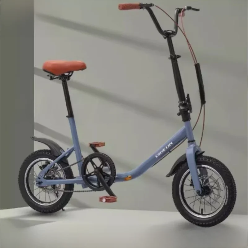 AliExpress NONE Selfree New Bicycle Ultra-light Portable Men's And Women's Adult Students Leisure City Walk Fashion Small Wheel Bicycle