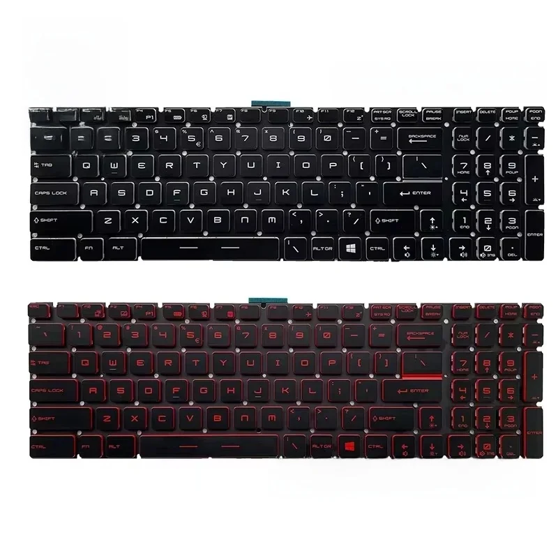 Klawiatura do laptopa US/RU/SP/FR dla MSI GP62/M GP63 GP65 GP72 GP73 GP75 GL60 GL62 GL63/M GL65 GL72/M GL73 GL75 GF75 GV62 CR72 CX72 — zdjęcie 2