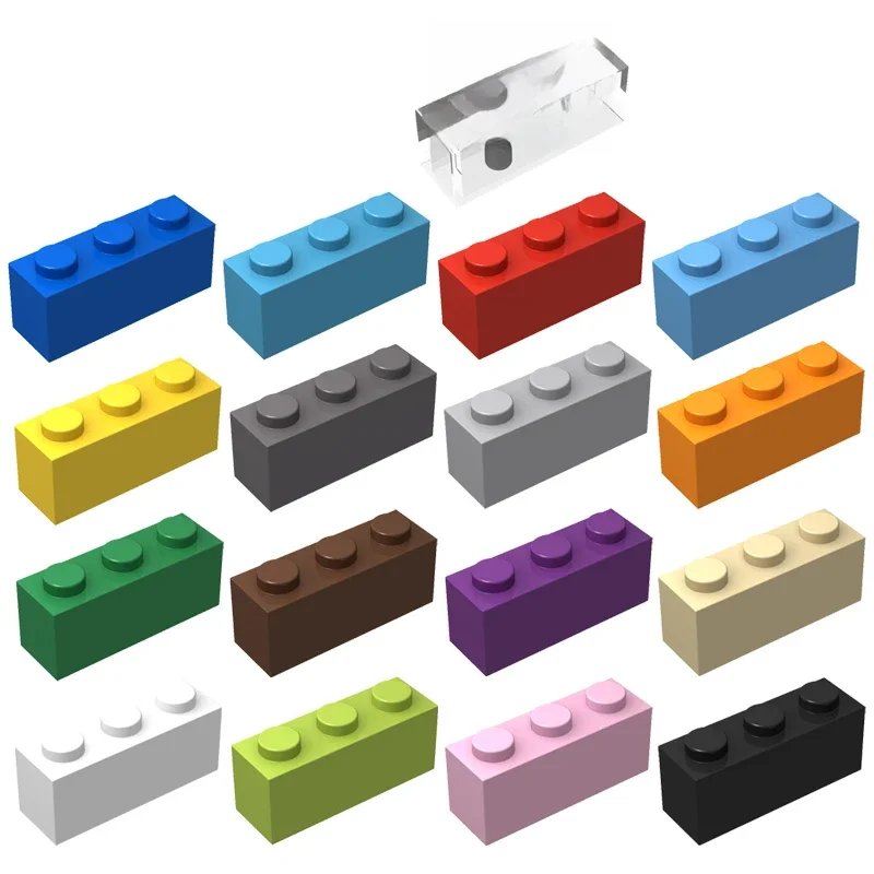 MOC 3622 accessoires de haute technologie 1x3 Bicks briques normales 20 pièces blocs de construction de maquettes jouets éducatifs cadeaux jouet technique