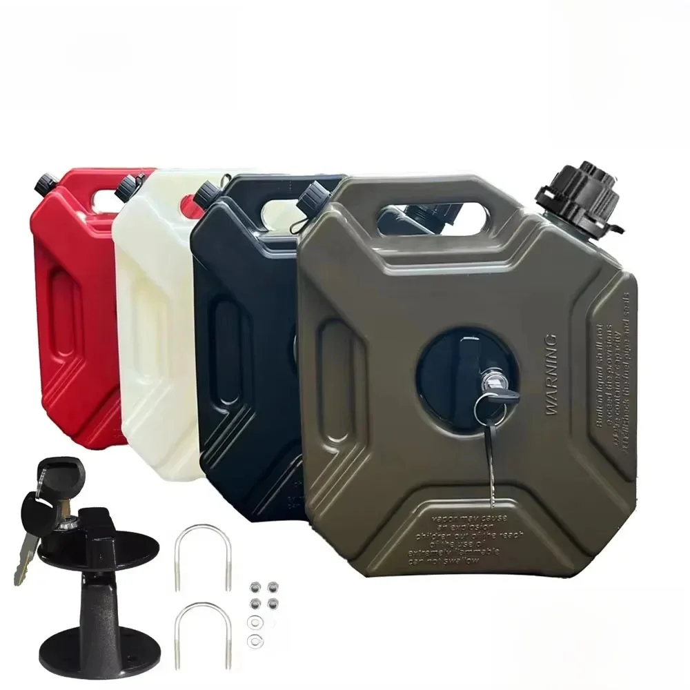 3/5L Kinderslot Motoraccessoires Brandstoftank Benzineblikjes Vaten Kan Gas Reservecontainer Antistatische Jerrycan Brandstoftank - afbeelding 2