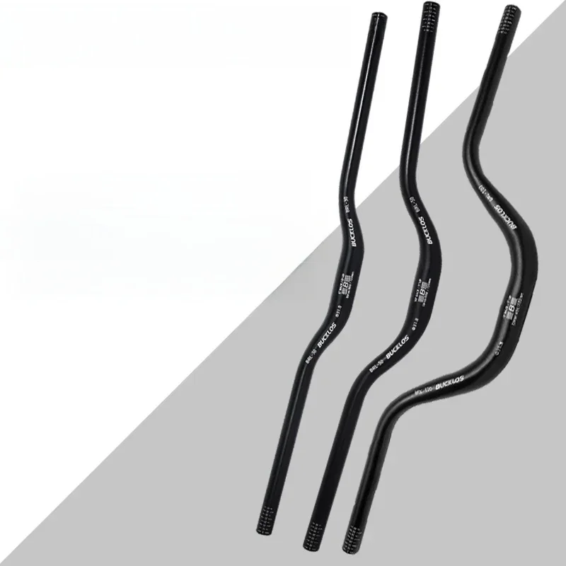 AliExpress BUCKLOS Mountain Bike Handlebar 31.8mm 720mm 780mm MTB Riser Handlebar Rise 30/50/90/120mm Aluminum Alloy Handelbar Bike Parts
