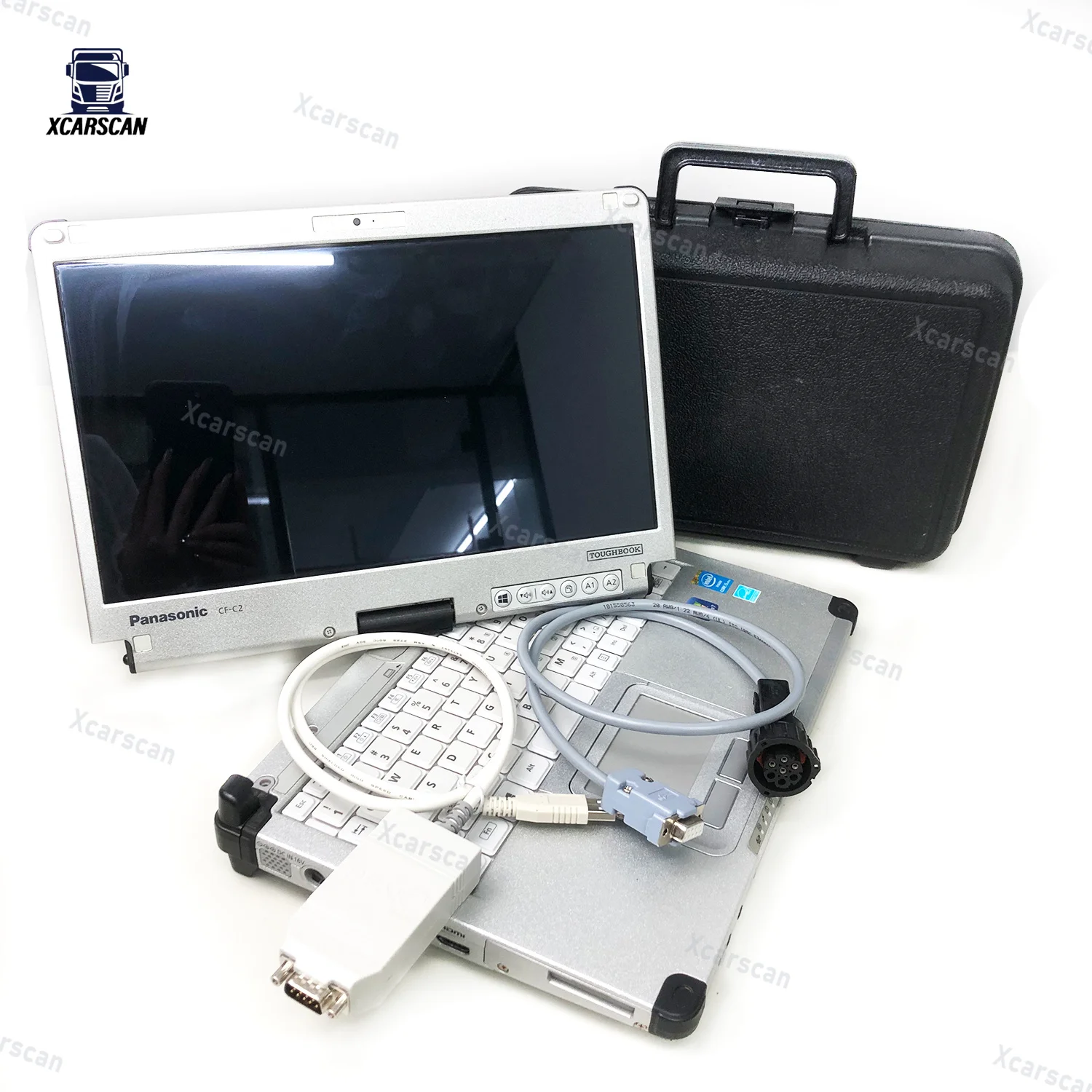 

CFC2 Laptop+ for Crown & Linde VNA Series Forklift Truck CAN Interface RCAN-USB Tool for Still for Mitsubishi Diagnostic Tool