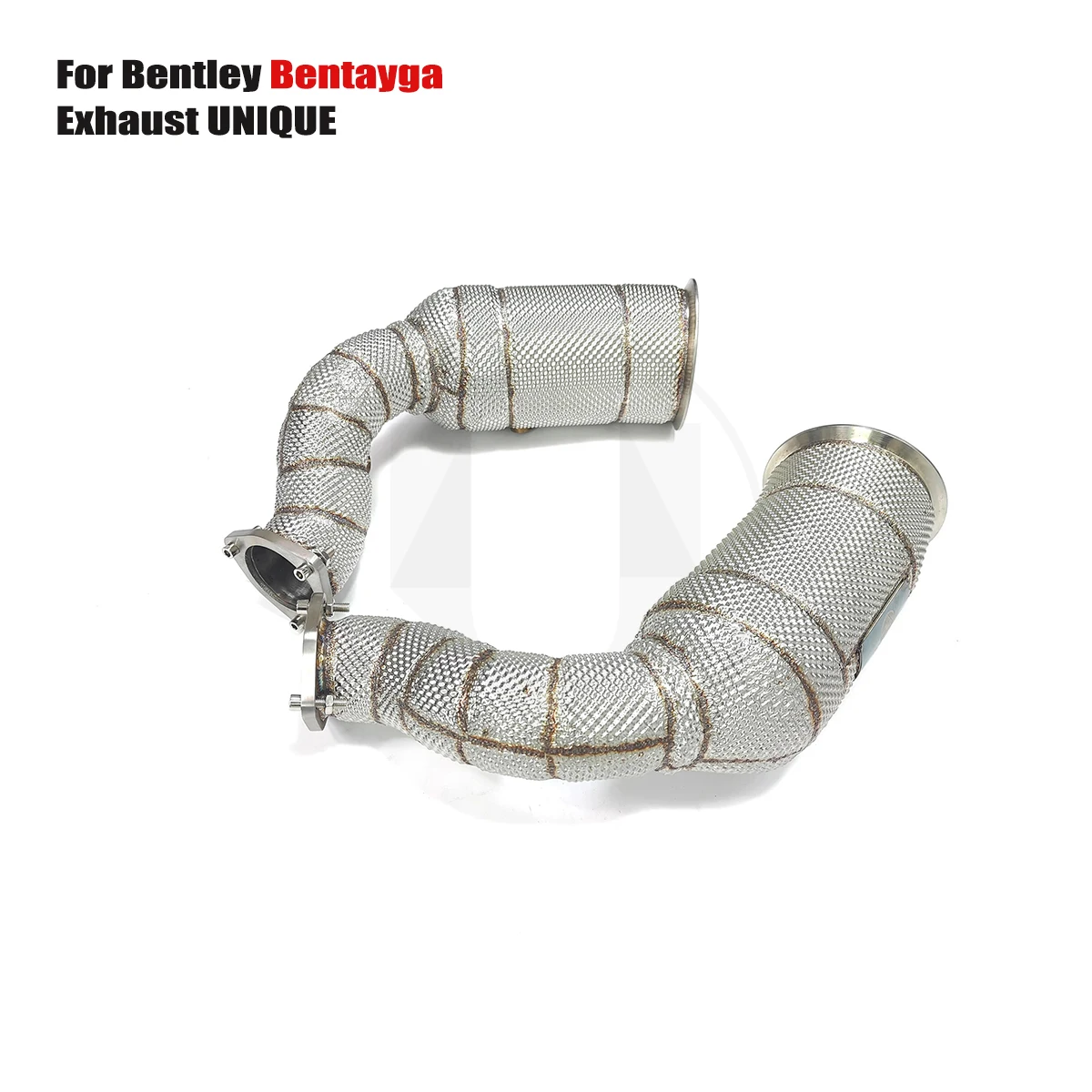 

UNIQUE For Bentley Tianyue With insulator downpipe With cat/without cat exhaust pipe